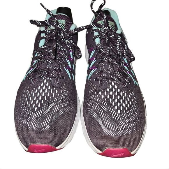Nike✨Zoom Winflo 2 Flash Trainer Purple/Gray Women's 10 Running Shoes - Picture 1 of 5